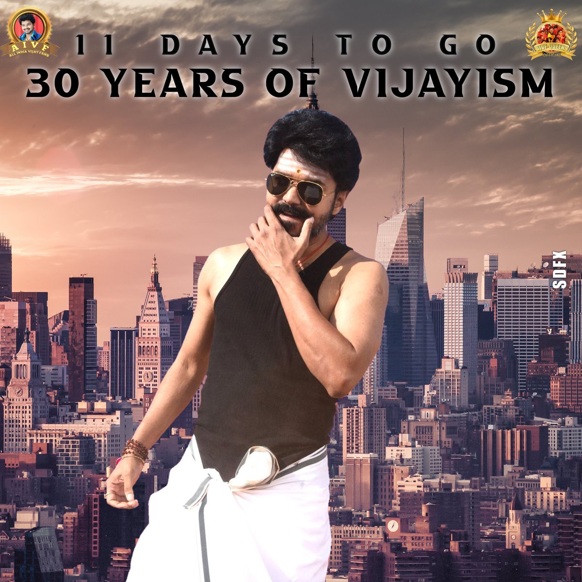 Parkpete11's tweet photo. 11 Days To Go For 30 Years Of Vijayism 🥳
#VarisuPongal #Varisu @actorvijay https://t.co/bDa0qbdg4h
