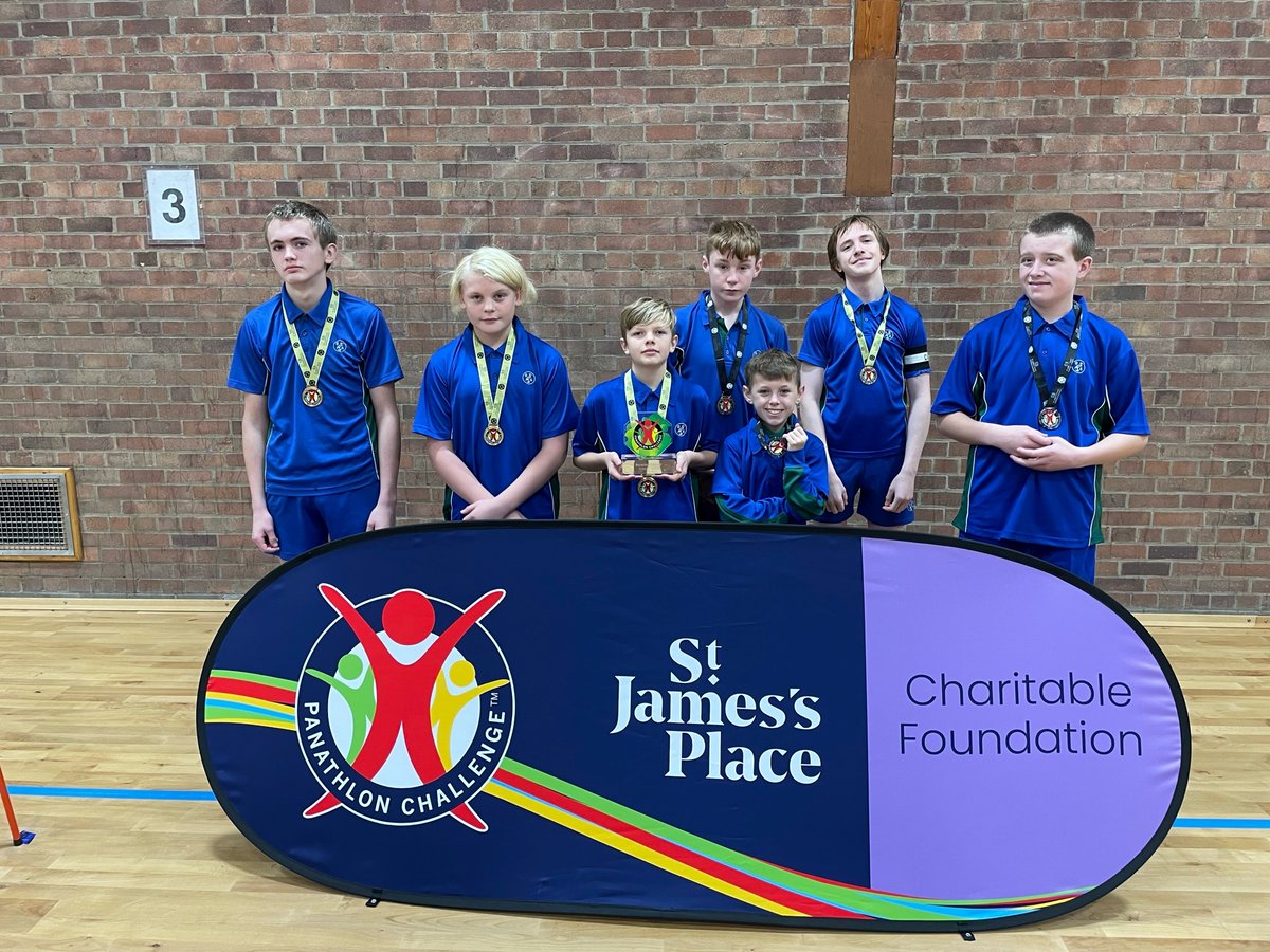 somercotesacad's tweet photo. Our defending champions returned to this years Panathlon competition excited to try and retain their title. All of the team had a fantastic day showing off their skills in this fantastic inclusive event. Well done guys! #PEisforeveryone #teamwork https://t.co/NxKg7UlKwN