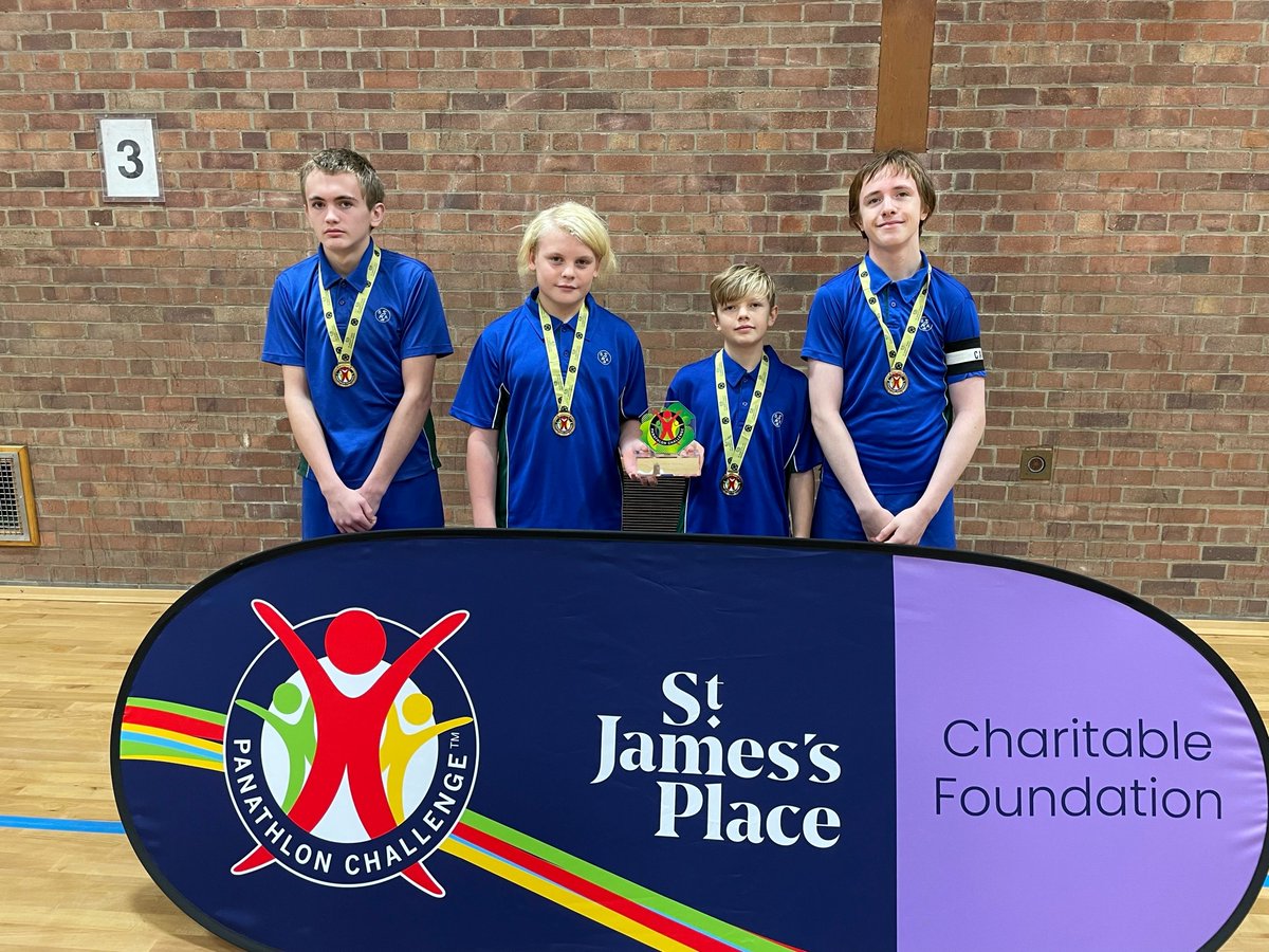 somercotesacad's tweet photo. Our defending champions returned to this years Panathlon competition excited to try and retain their title. All of the team had a fantastic day showing off their skills in this fantastic inclusive event. Well done guys! #PEisforeveryone #teamwork https://t.co/NxKg7UlKwN