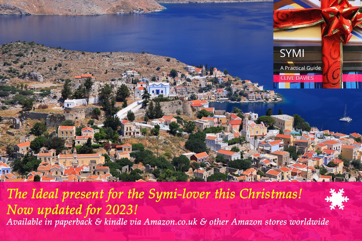SymiGuide's tweet photo. Summer holiday 2023?
The perfect Christmas present!
https://t.co/mljjCSpn2c
#greece #greecetravel #symi #symiisland #dodecanese #rhodes #dodecaneseislands #holiday #discovergreece #marketingreece #greeceguide @SymiGuide #aegean @VisitGreecegr @olympicholidays https://t.co/tRmot8P8yI
