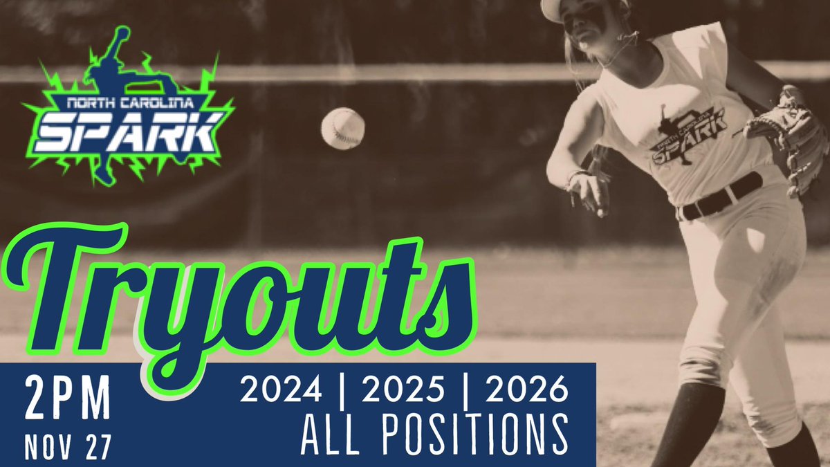 Contact ncsparkfastpitch@yahoo.com or 504.301.7637 if interested. Schedule includes PGF, Triple Crown, USA Softball showcase throughout the Southeast