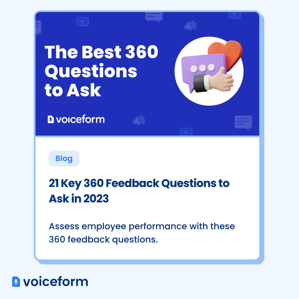Voiceform tweet media