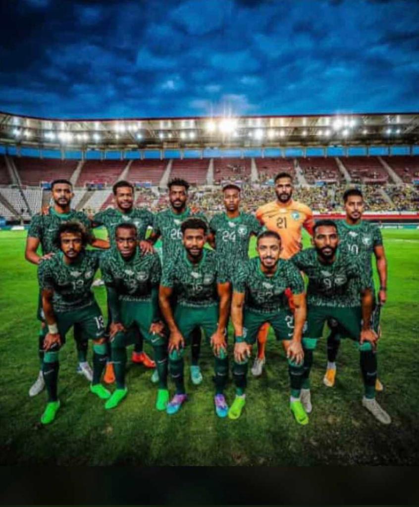 ولك الف مليار مبروك الفوز يا الاخضر السعودي