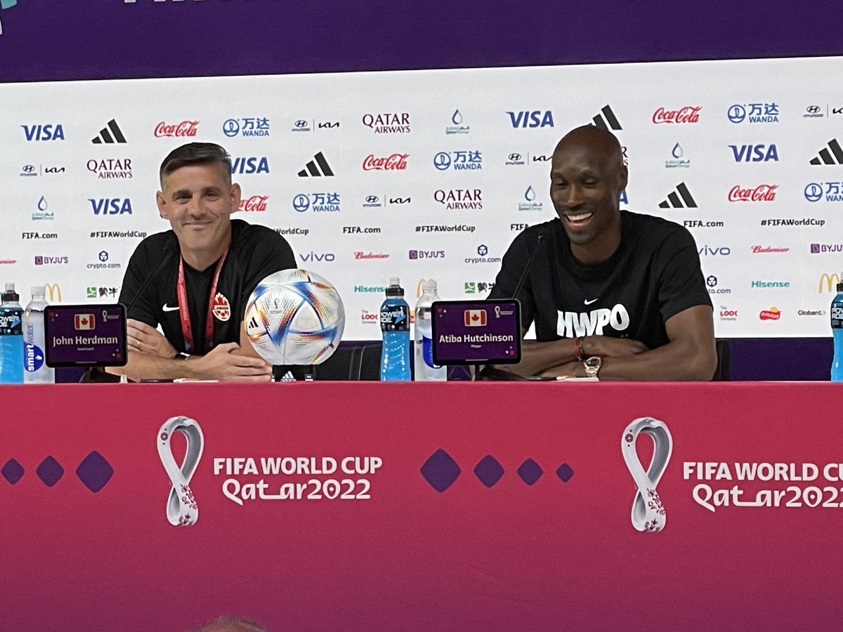 Canada captain Atiba Hutchinson at the World Cup: “We want to put Canada on the map. We want to enjoy the moment. We’ve worked a long time to get here. Tomorrow it all starts.”