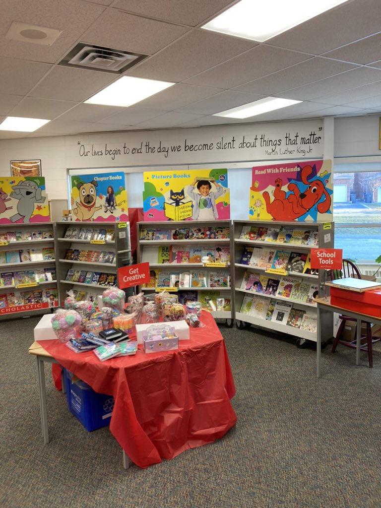Looking forward to our Scholastic Book Fair this week.  Open to buy books and items Thursday - Monday <a href="/d_plews/">D Plews</a>