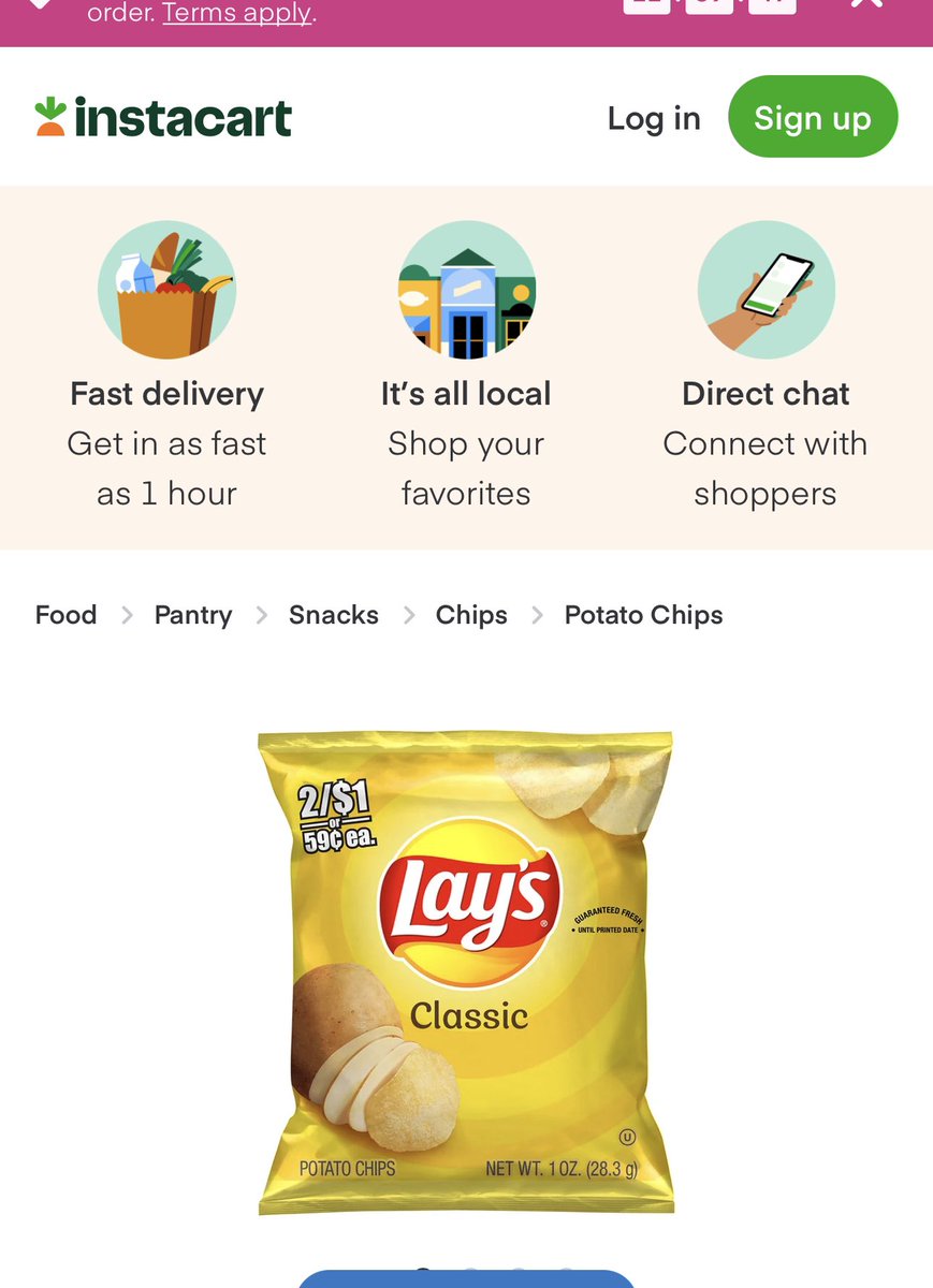 suhelshawn's tweet photo. @MelissaLeeCNBC Instacart has it for 2/$1 @Instacart @GrandpaMunger https://t.co/EGhtYrfTlv