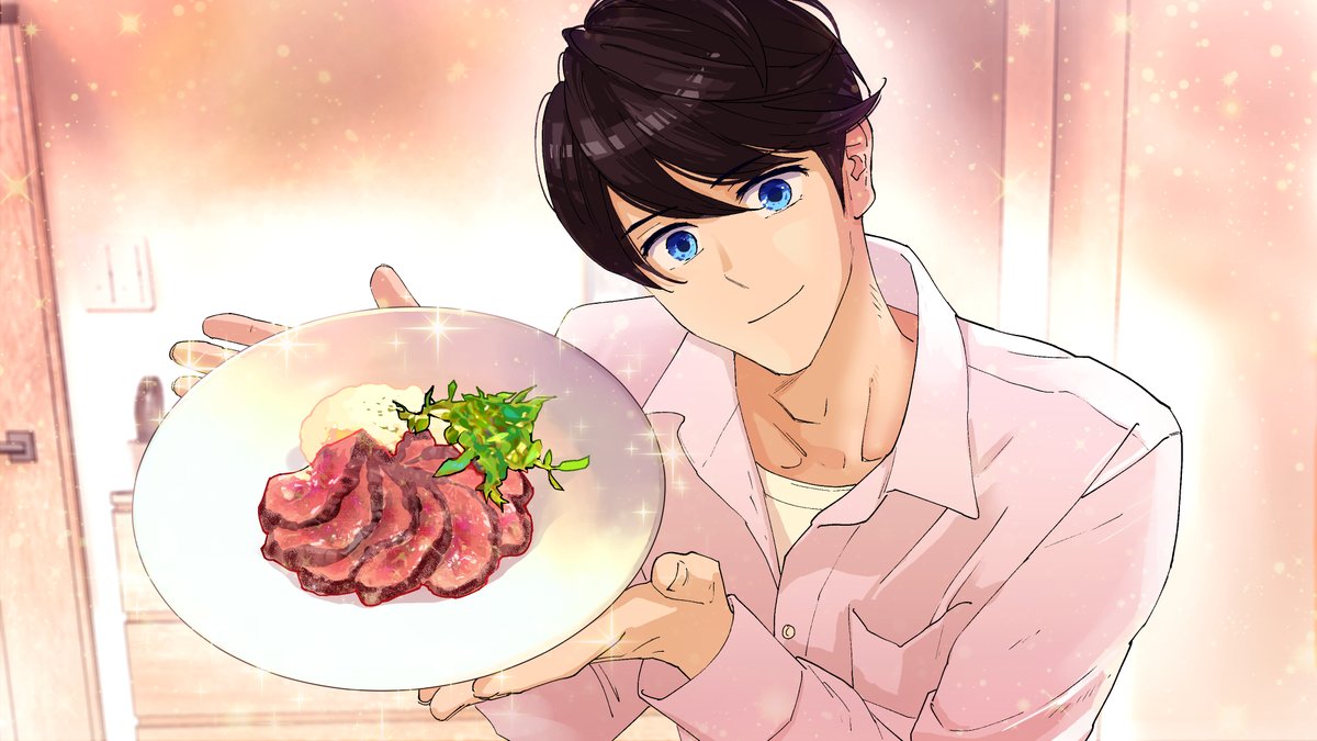 「イラストを担当しました〜!  」|山崎ハルタ 『うちの上司は見た目がいい』4巻のイラスト