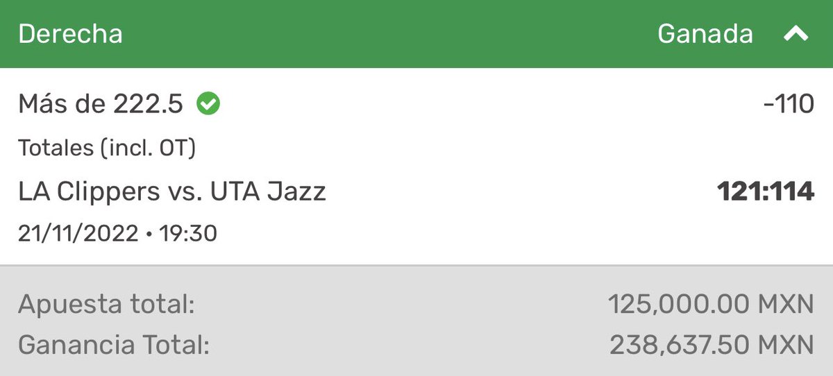 SoyCristianRey's tweet photo. En el grupo acabamos de ganar una apuesta de 125,000 pesos. O sea, cada integrante del grupo apostó 125,000 pesos, CADA UNO. 

Ya preparando todo para mi siguiente grupo de NBA en diciembre. Suban aquí alguna de sus apuestas de hoy y al azar elegiré a 5 integrantes 🫶🏻🏀 https://t.co/p4WyyPYUJh