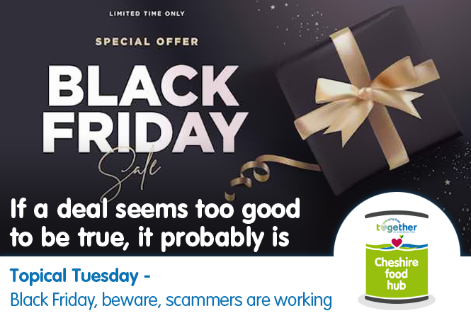 cheshire_hub's tweet photo. Please remain on high scam alert this #BlackFriday and #CyberMonday.
Scams rose by 34 per cent last year, with an average of £1,072 lost to scammers. https://t.co/NZMsH3V1tf #DoYouNeedIt #BewareOfScams #ScammersAreWorking https://t.co/j4zxwuMJjx