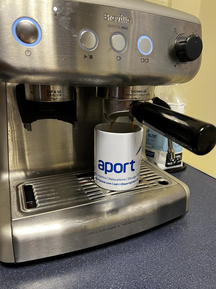 You can’t beat fresh brew coffee in the morning! Especially when in the new <a href="/aportglobal/">Aport Global Laboratory Relocations</a> mug!! ☕️👌