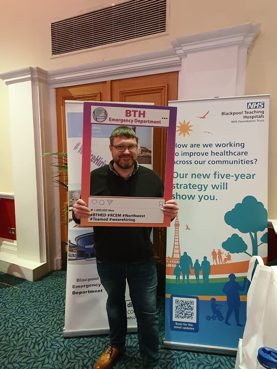 BTH_ED's tweet photo. Come &amp; meet @SamGues91719986 #BTHED #RCEM #Northwest #TeamED #Wearehiring #emta2022 @EMTAevents @EMTAcommittee @BlackpoolHospED https://t.co/qAYG4zHXu3