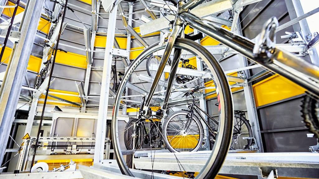 Using our vast experience designing sustainable car parking, we have also developed a bike storage system. Safe and secure, Bikesafe needs a small footprint to store large bike numbers. This version stores over 120 bikes on eight levels. 

#Wohr #BikeSafe #BikeStorage #Bikesafe