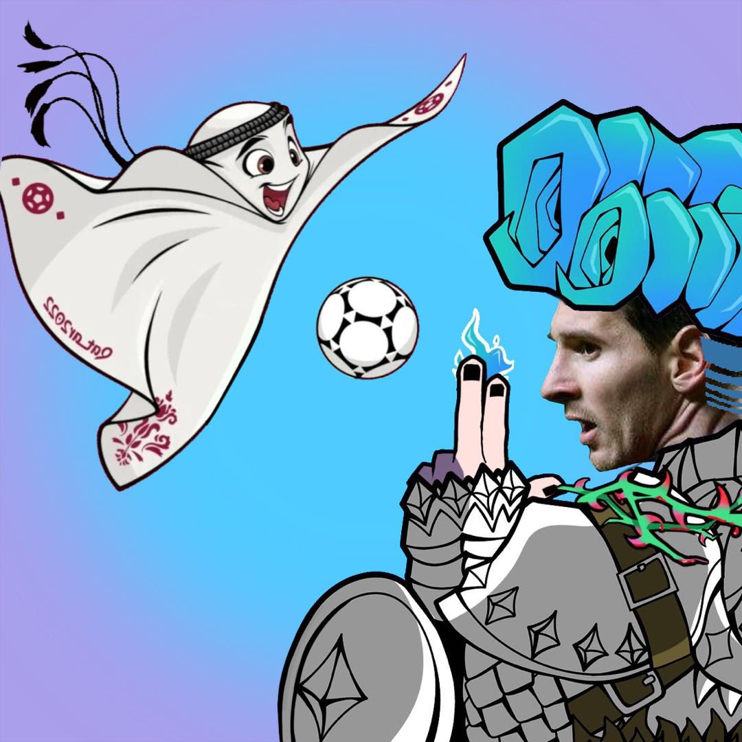Encrypted_Hash's tweet photo. Any Argentina 🇦🇷 or Saudi Arabia 🇸🇦 supporter out there？

To win WL you just have to guess the correct outcome

Rules:

✅Like &amp; RT
✅Comment your prediction

More fun:https://t.co/Up1L08jHsX
#FIFAWorldCup   #NFTs https://t.co/gOjE0fNuzU