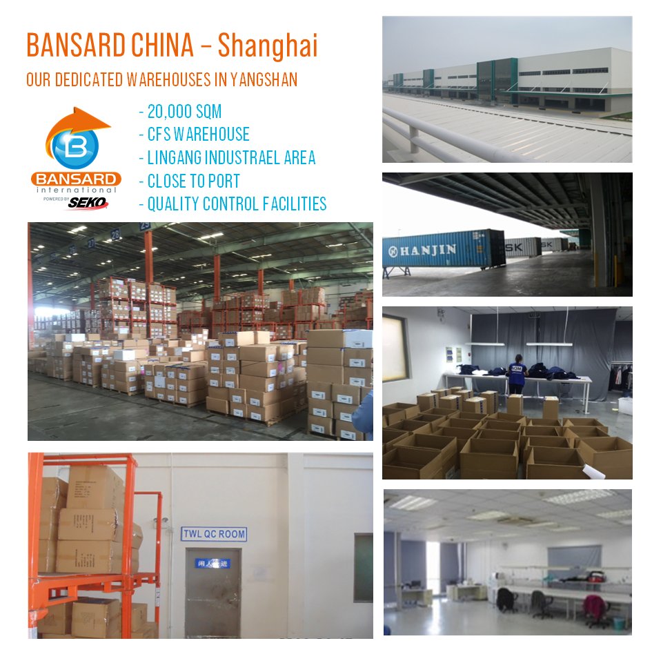 Bansard_Intl's tweet photo. #Warehouse This week, let's start our Bansard #China warehouse tour with our warehouse in #Shanghai which is strategically located near the #port!
 🇬🇧➡ https://t.co/MPK7m639GG https://t.co/JwzbT1Ajwv