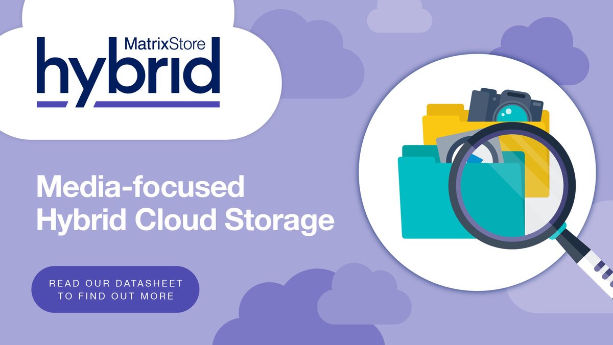 Object_Matrix's tweet photo. Want to be able to monetise your archive content? We can help you do that!

Hybrid cloud enables instant and predictable access to the archive from anywhere, without spiralling egress fees. 

It's that easy, here's how we do it 👇
https://t.co/nXOW3nPFb5

#hybridworkflow #cloud https://t.co/rVfRQewFzr