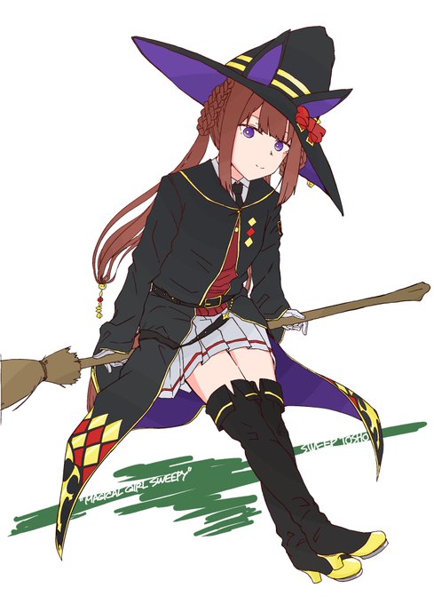 これはコミッションで描いたスイープちゃんの絵です 