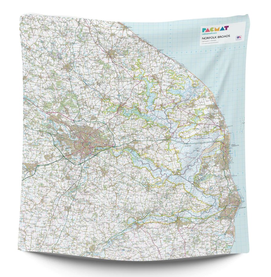 Rubbastuff's tweet image. ⭐️⭐️⭐️⭐️⭐️
"OS Norfolk Broads Family #PACMAT #Picnic Blanket. 
Bought for a #Christmas present... the #quality is obvious from the first touch. Looking forward to giving this #gift very much as I know it will be well used."
👇
rubbastuff.com/products/os-no…

#Norfolk #Giftidea #OSMaps
