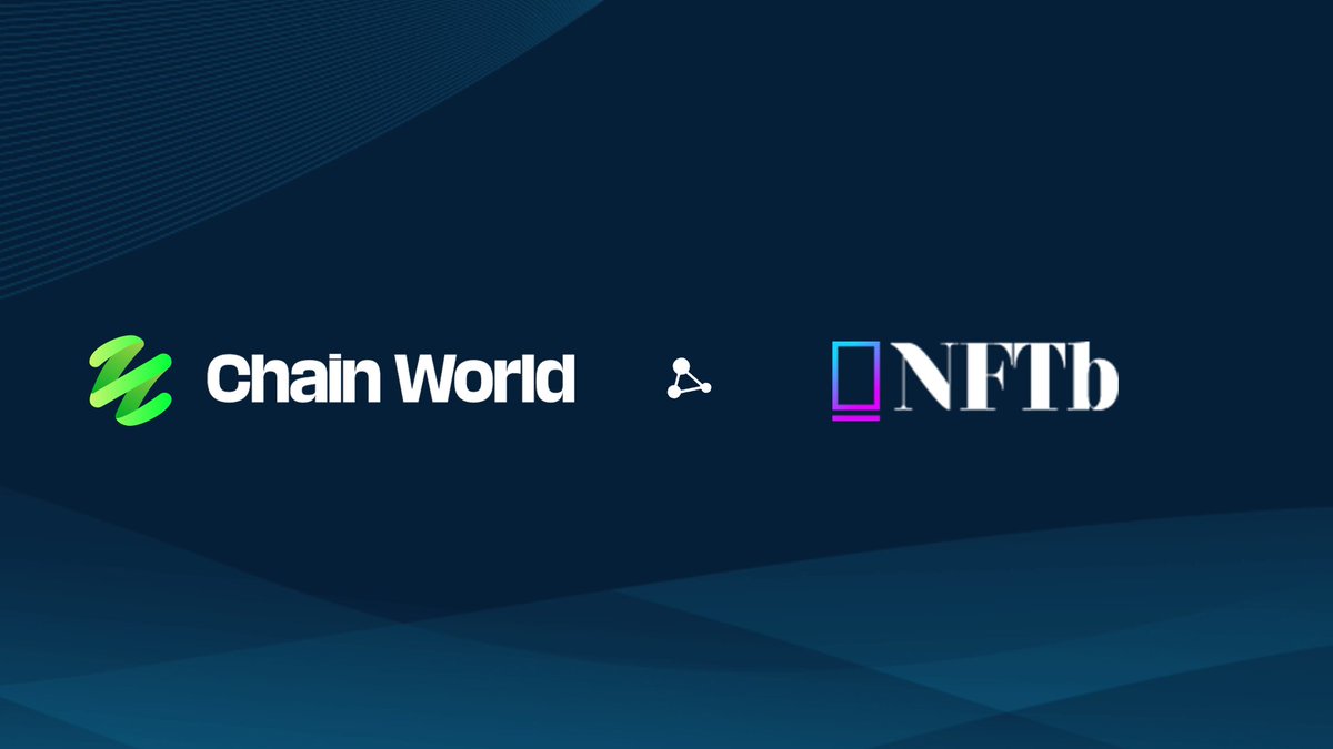 ChainWorld_'s tweet image. ChainWorldPartners #005— ChainWorld to complete IDO &amp;amp; INO on NFTb using the platform’s DeFi as a Service Offering #ChainWorld #SocialFi #NFTb