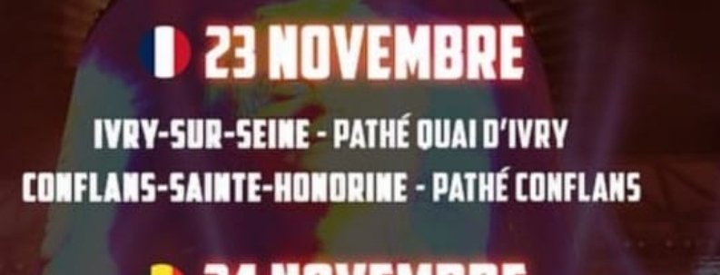Recherche 1 place cinéma pour la séance du 23 novembre #patheQuaiD'Ivry merci pour les tweets <a href="/nicolasirkis/">nicola sirkis</a> <a href="/oLidESaT_/">oLi dE SaT</a> <a href="/indochinetwitt/">Indochine</a>