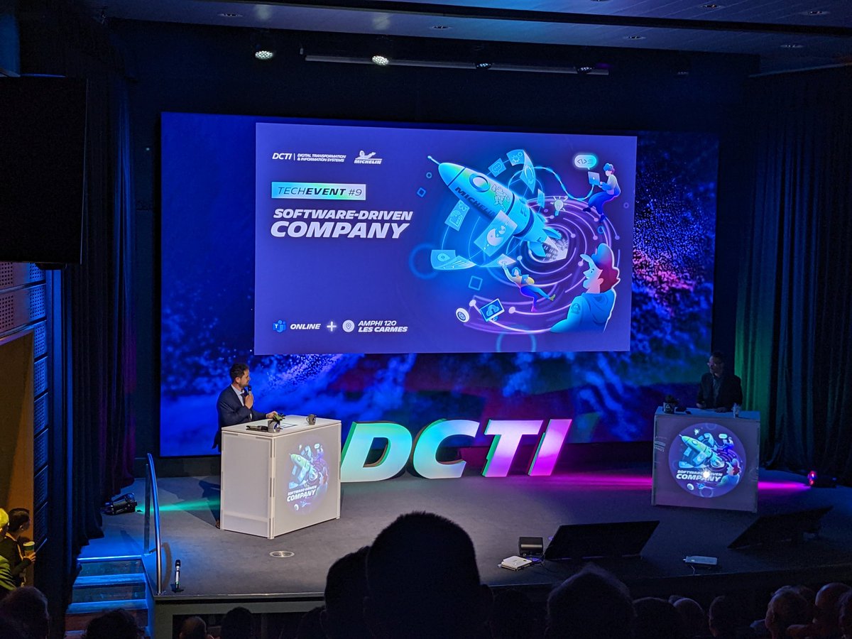 Happy to follow the Michelin Tech Event, great speakers and interesting topics to come today !
@michelinIT_eng <a href="/ZenikaIT/">Zenika</a> #TechEvent #SoftwareCompany