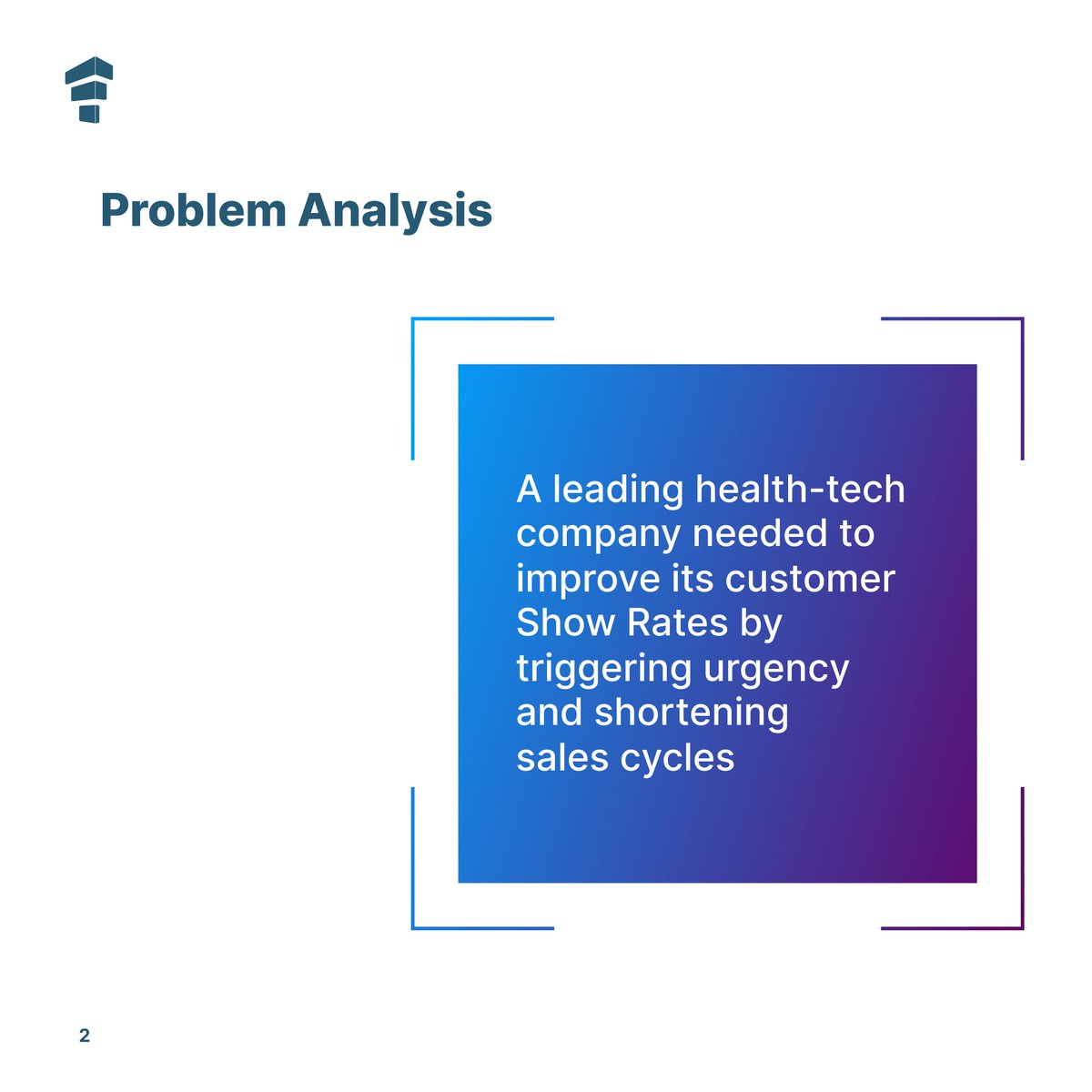 📖#CaseStudy | Did you know that developing certain #powerskills in your teams can dramatically ramp up business? Fundamento recently worked with a leading health-tech company to improve their customer Show Rate by triggering urgency and shortening sales cycles.