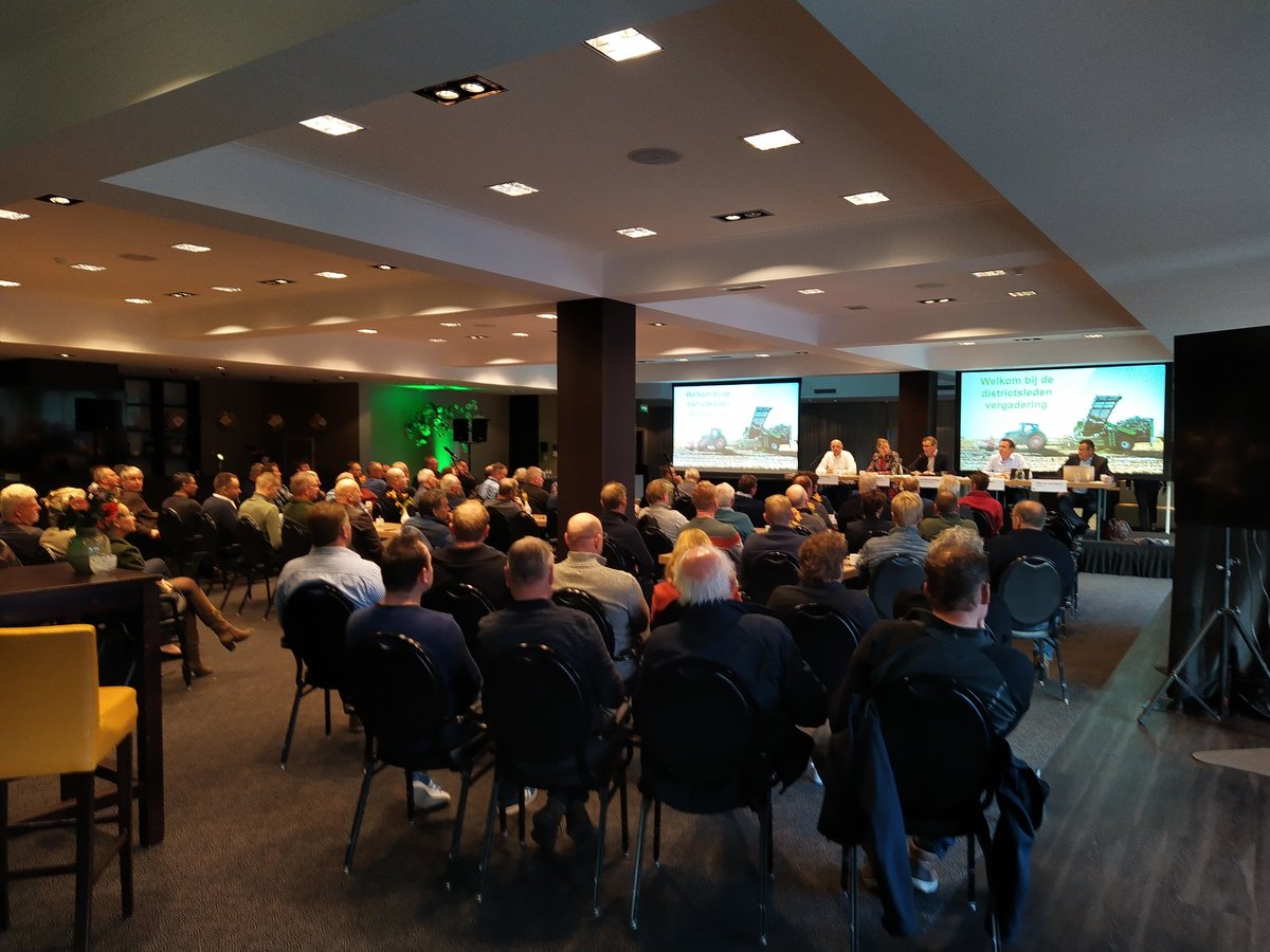 harmgerms's tweet image. Prima opkomst #districtsvergadering #assen met onze leden bijpraten en  discussiëren over @Royal_Avebe en de teelt van #zetmeelaardappelen