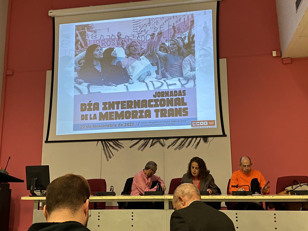 jordimaeso's tweet photo. Hoy hacemos memoria y recordamos a las personas trans que tanto y tan valientemente lucharon por derechos que hoy disfrutamos. 
Recordar es dignificar, y le debemos mucho al colectivo trans. 
@serviciosccoo @CCOOMadrid https://t.co/yA8kB5Q8kt
