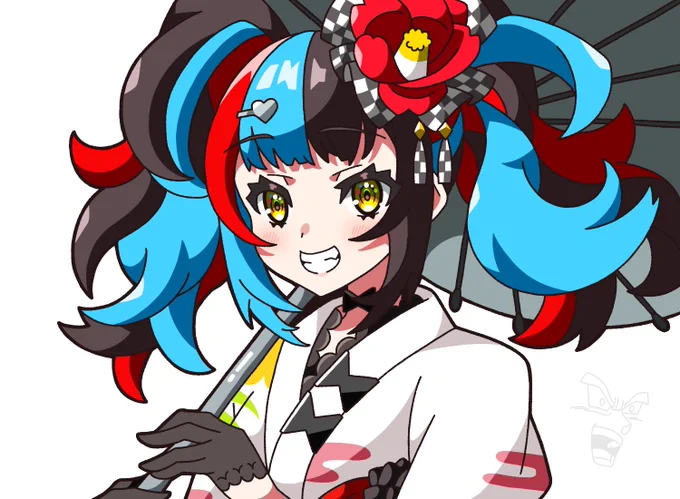 #FGO今日はいいツインテールの日らしいので、なぎこさんの過去絵を載せておきますね。 