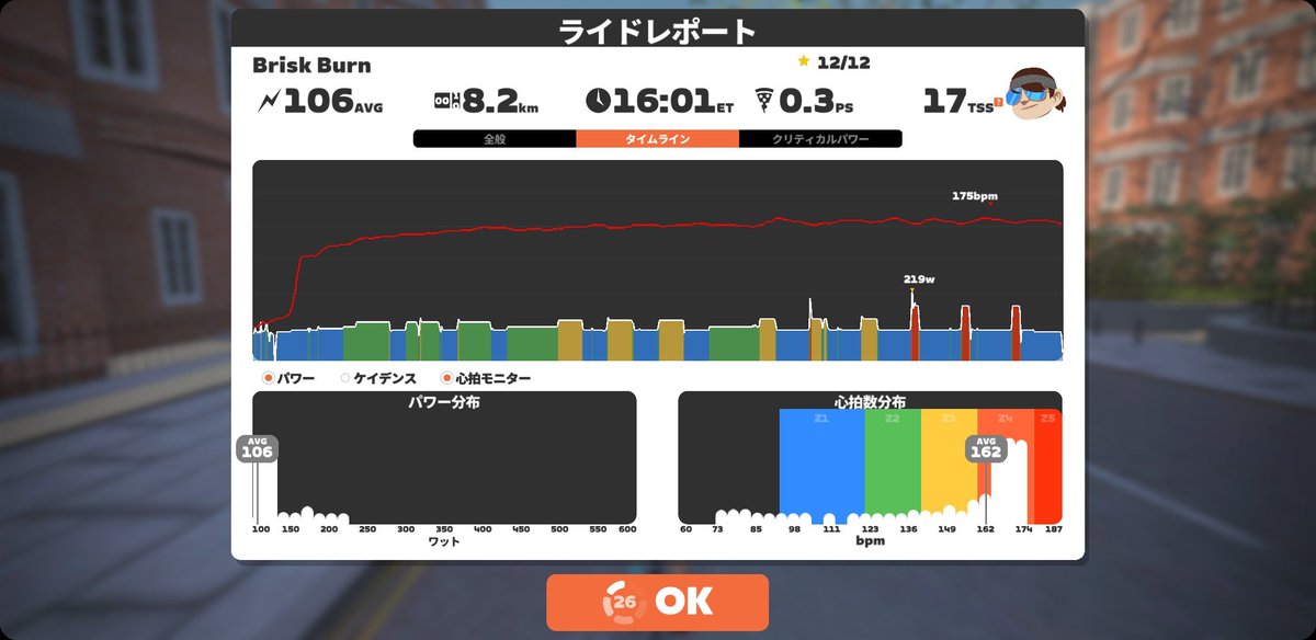 なんかベリーショートなワークアウトが追加されてたー🙌🚴‍♀️💦
私のためにありがとう😭🙏←ちがう