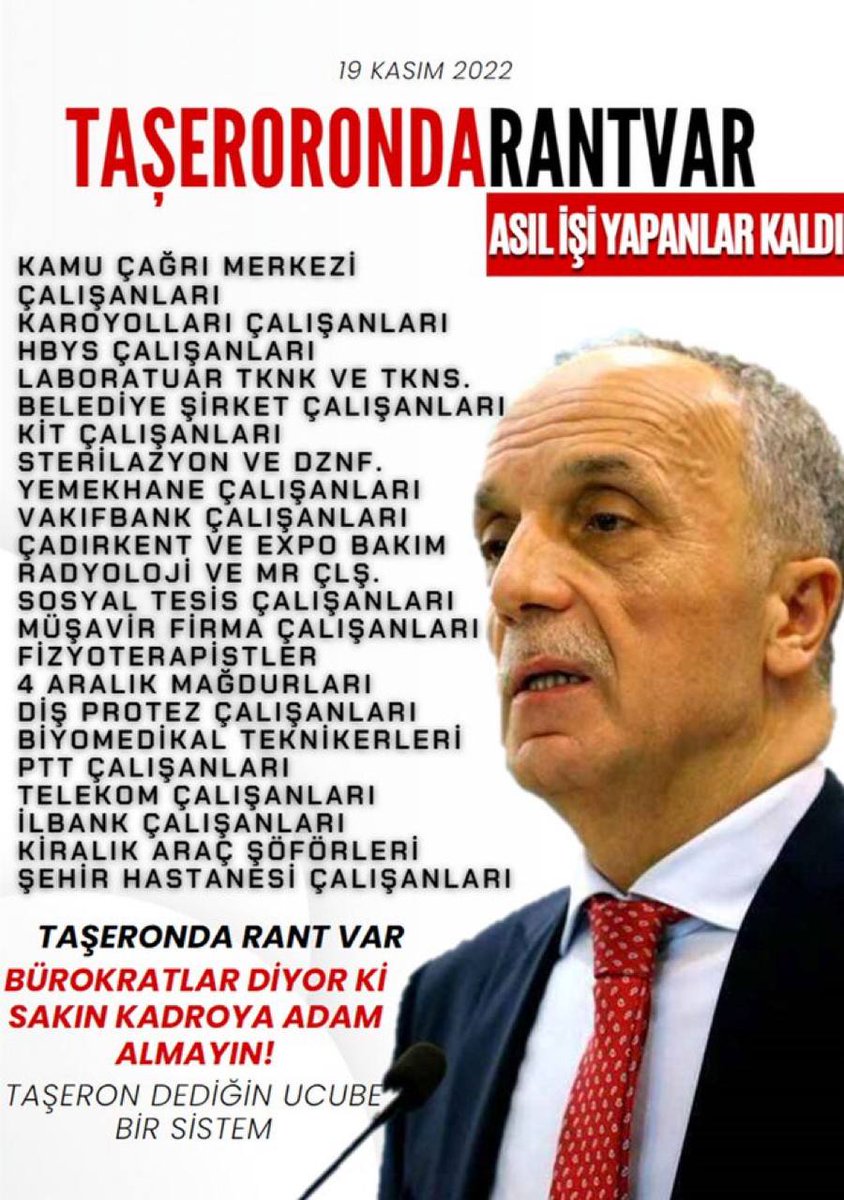 simurgsireng's tweet photo. Kamuda Taşeron çalıştırılmasını düzenleyen
696 KHK 23. Madde ..
Alın terine kasdetmek isteyenlerin dayatmasıdır.
Taşeron çalışanlar kaldırılmasını istiyor 
Sendikalar kaldırılmasını tavsiye ediyor
Devlet kaldırmak istiyor
..
Sermaye kalsın istiyor ?
#TaşerondaRantVar https://t.co/DfXzz5ukRv