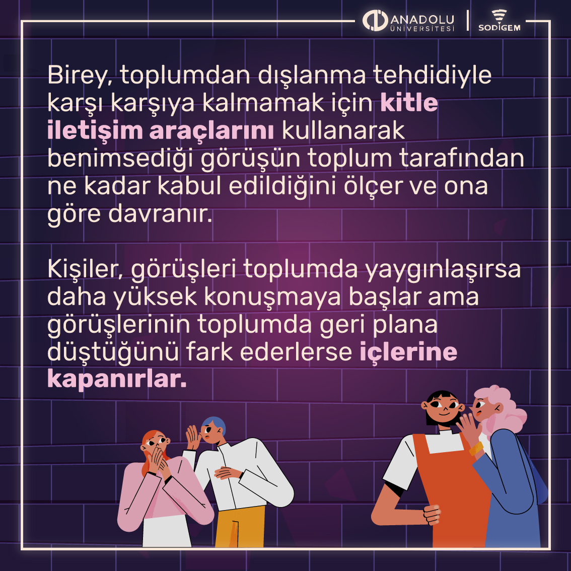 Suskunluk Sarmalı nedir? #sodigem @Anadolu_Univ