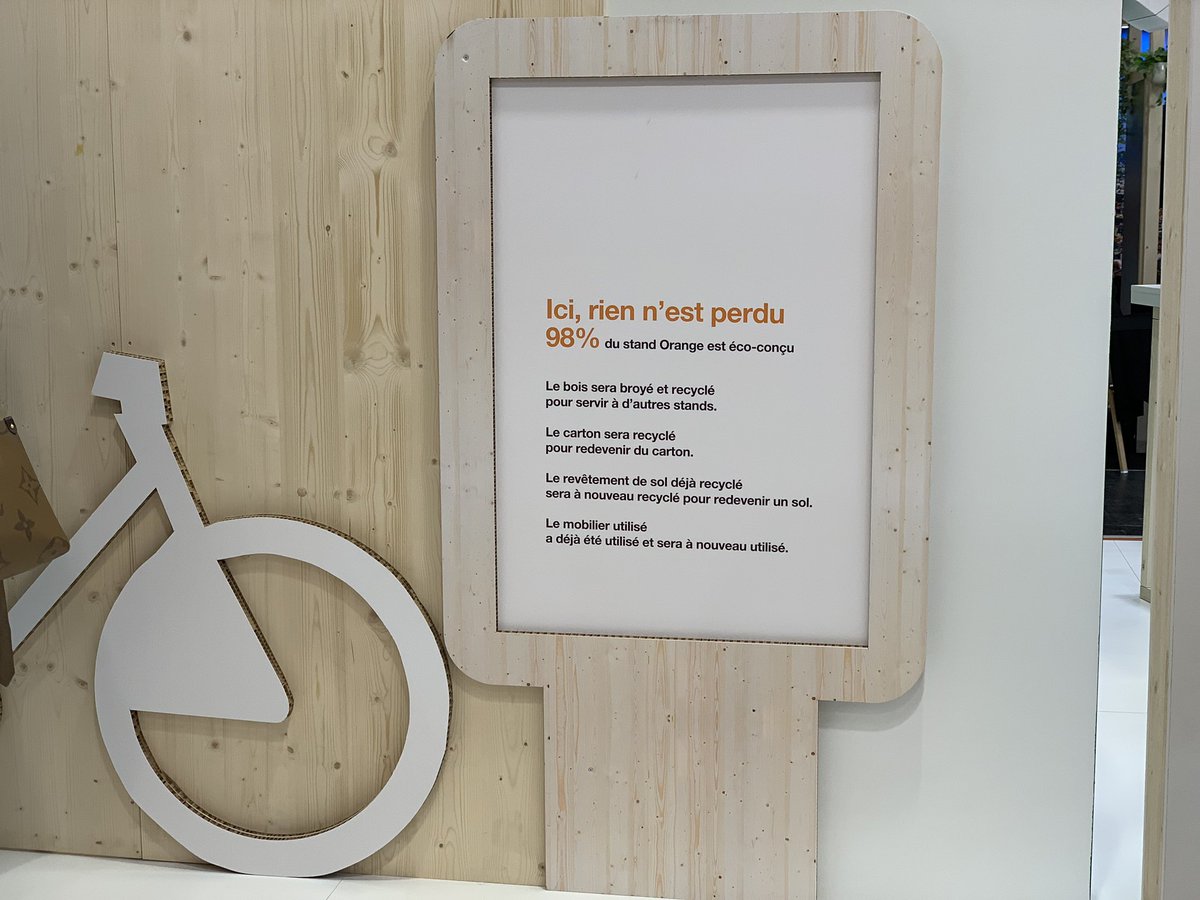 📍Rdv sur le stand <a href="/orange/">Orange</a> #SMCL2022  , cette année Cap vers les villes durables !
Découvrez notre stand 100% éco-conçu🍀Hall 4 G48

#TransfoNum #inclusion