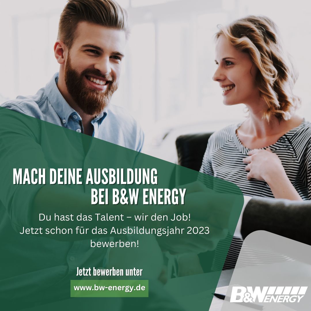 BW_Energy_'s tweet photo. Du bist auf der Suche nach einem spannenden Ausbildungsplatz? 🤔
Weitere Informationen findest du unter https://t.co/5qqUkTgvhL.
Wir freuen uns auf Deine Bewerbung! 😊
#ausbildung #azubi #energy #energie #kaufmann #it #baustelle #handwerker #borken #heiden #kreisborken #karriere https://t.co/FVVuJRjbkA