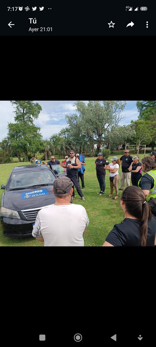 ucre_uruguay2's tweet photo. El fin de semana del 19/20,se realizaron 2 jornadas de capacitación con distintos ramas de asitencia en emergencias donde participaron personal de
Ingenieros 4 , helicópteros 5 rescate , fuerza aérea sensores remotos @DNPCaminera y personal de ASSE https://t.co/rKP18uAPi4