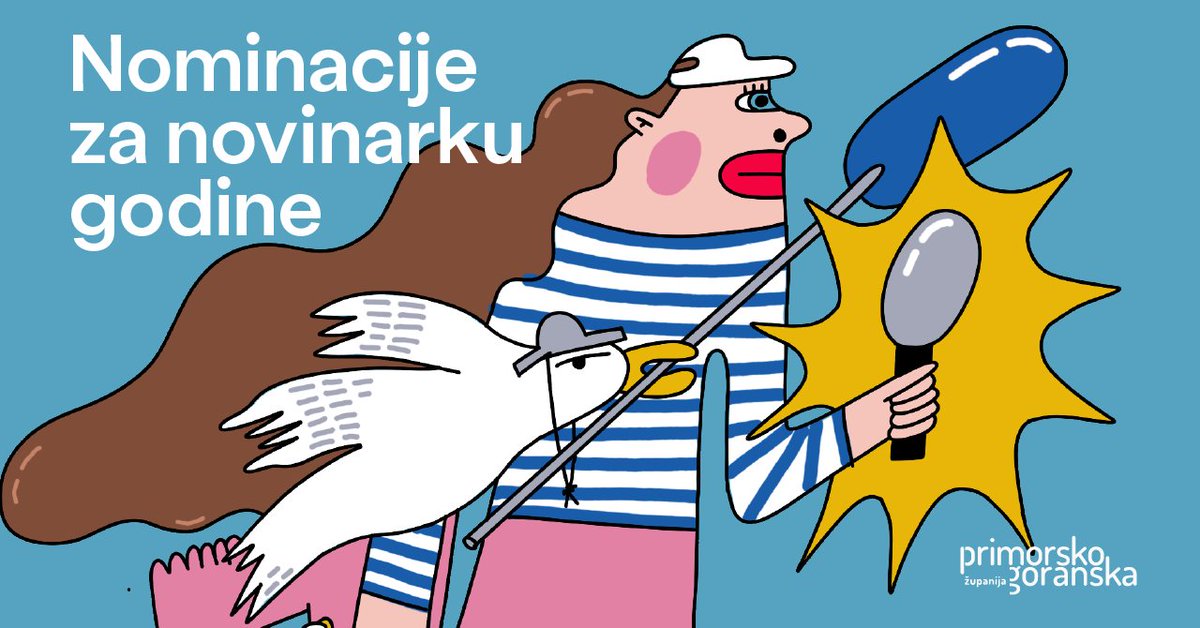 Otvorile smo obrazac za nominaciju novinarki za Novinarku godine! Sve je na linku obrasca. Projekt provodimo u suradnji s našim dragim SOSovkama, a sufinancira ga Primorsko-goranska županija. 

bit.ly/NominacijeNG