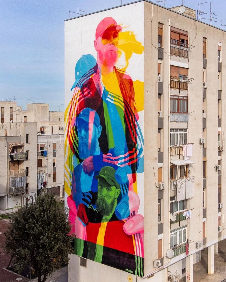 brababella's tweet photo. #Streetart by #Aches @ #Taranto, Italy, for #ProgettoTrust, #GulìaUrbana, #Rublanum, #Mangrovie
More pics at: https://t.co/ArzoFwScwj
#streetartTaranto #streetartitaly #italystreetart #arteurbana #urbanart #murals #muralism #contemporaryart #artecontemporanea https://t.co/UjXdbbd79M