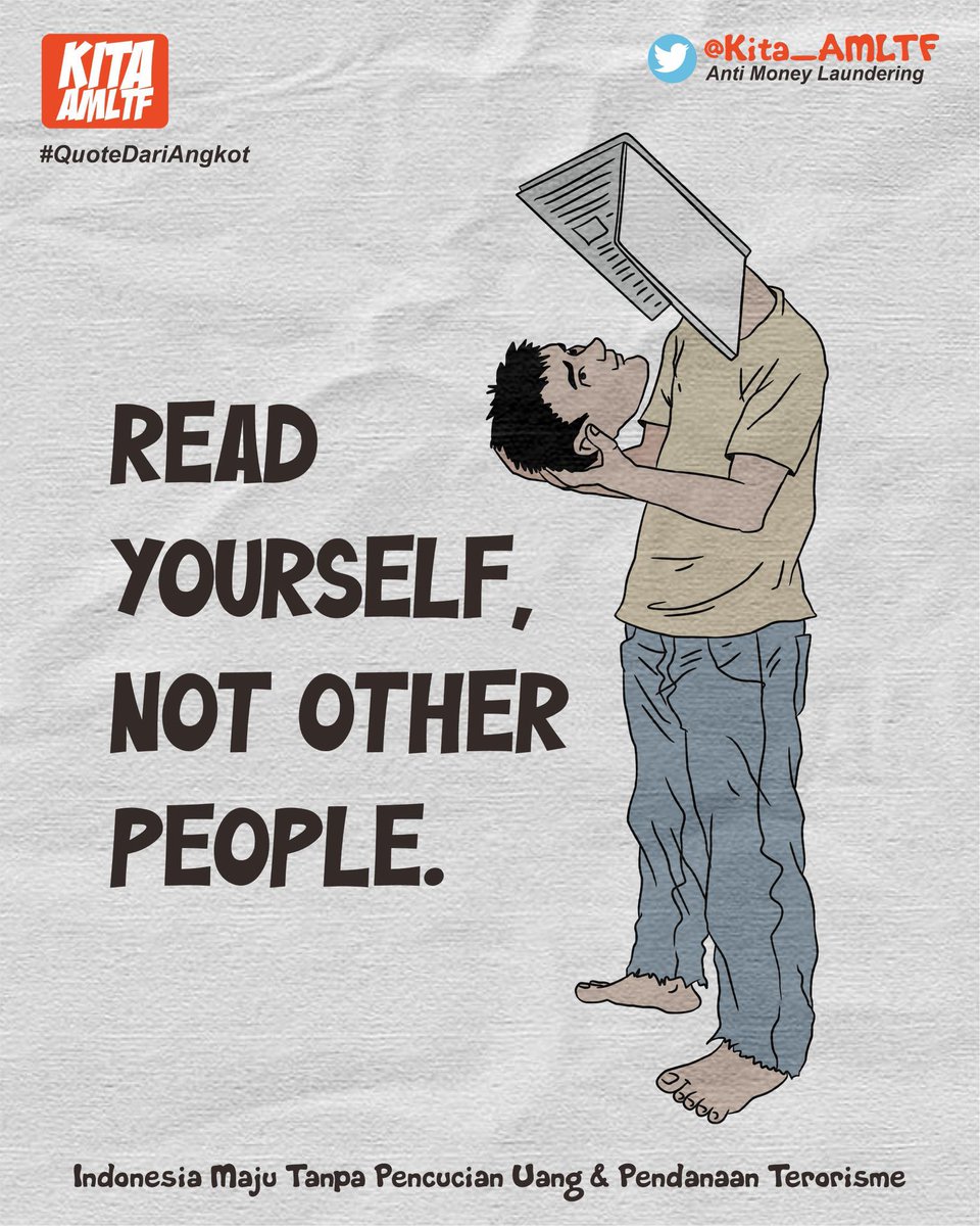 Paling susah memang menilai diri sendiri…

😊