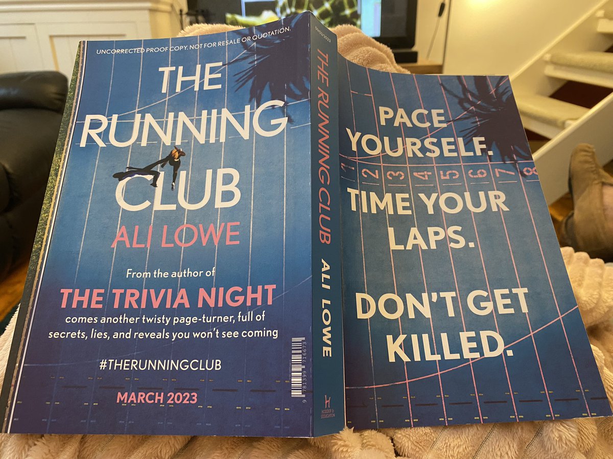 HelenCooper85's tweet photo. I currently have a lurgy and a Lemsip dependence but I also have #TheRunningClub by Ali Lowe & it’s proving a great distraction so far. Thanks @kimberleyatkins for the proof ❤️ https://t.co/12tNTmvhYM
