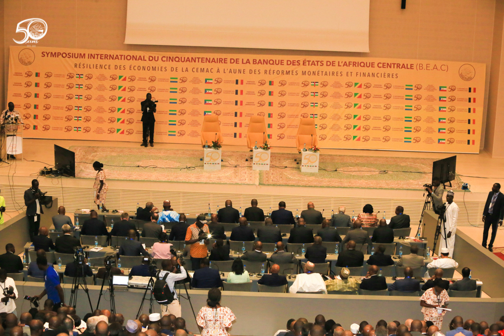 50Beac's tweet photo. Différents discours pour l'ouverture du symposium international. 
#symposium #Beac #Beac50ans #CEMAC https://t.co/AQXB8sdKfg