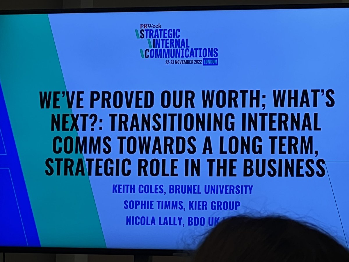 agendascotland's tweet photo. Packed #PRWInternal conference with lots of orgs from across UK looking at the new normal, moving on from “permacrisis” and role of strategic internal comms. Lots of early talk about everyone still learning. https://t.co/z1vJpzQgkJ