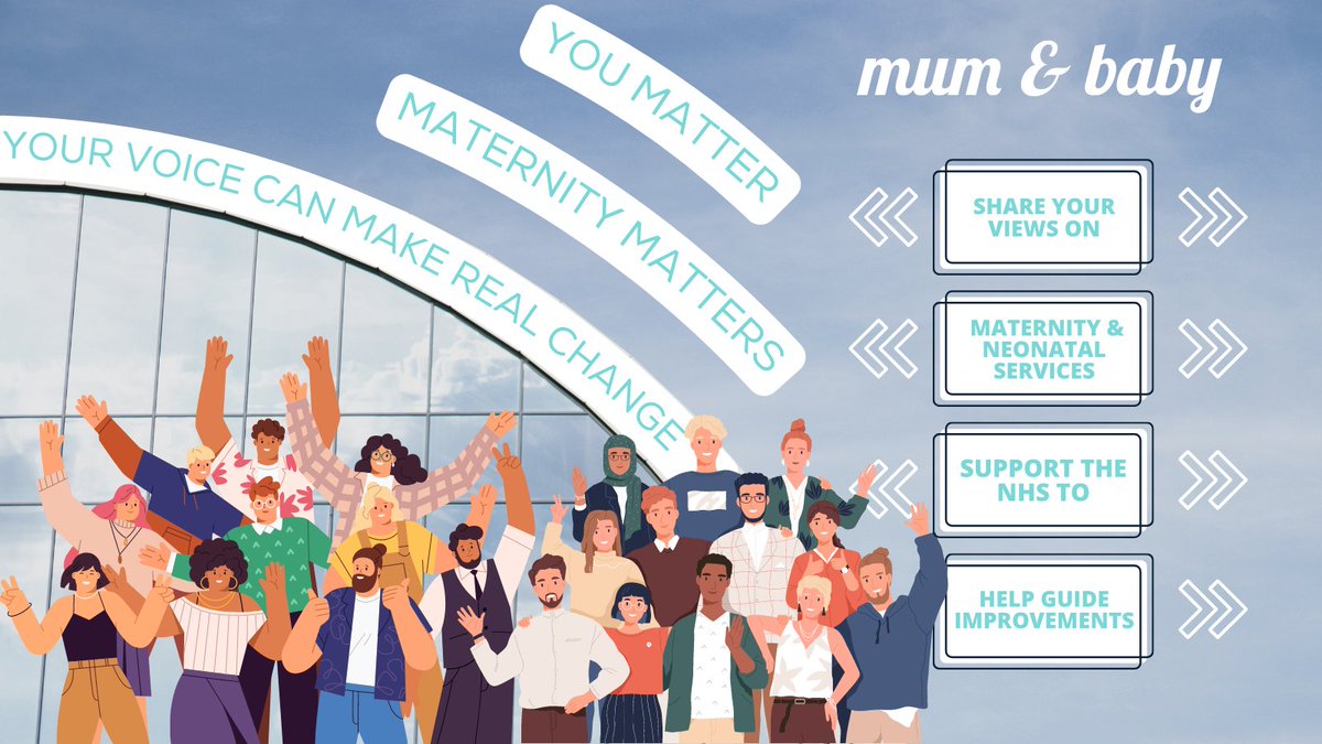 Your views are important - whether you work in maternity and neonatal services, or have used them, your views will mean the NHS can support services to work better by using your insight. Please fill in the survey before the 27th November 2022 forms.office.com/r/MCL2vSVfRK