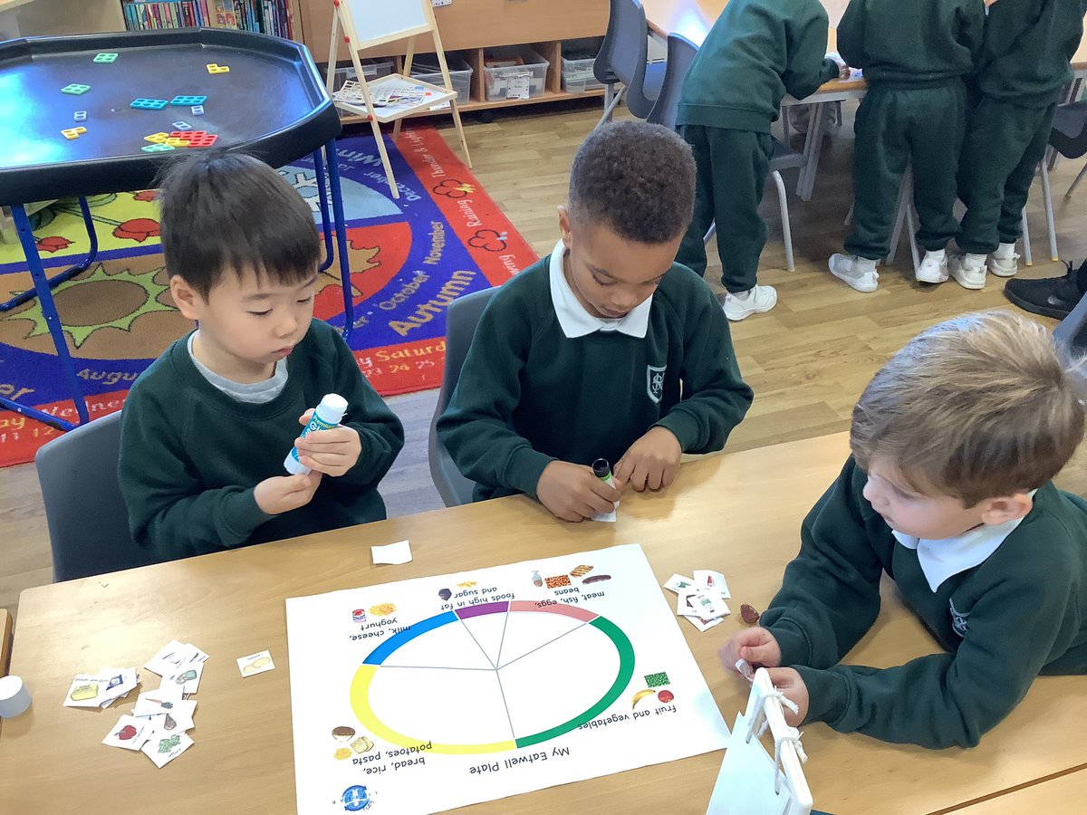 MissKilpinSHS's tweet photo. Year 1 are looking at a healthy balanced diet. Thanks @TBloodPESHS https://t.co/Q5bIgKZx40