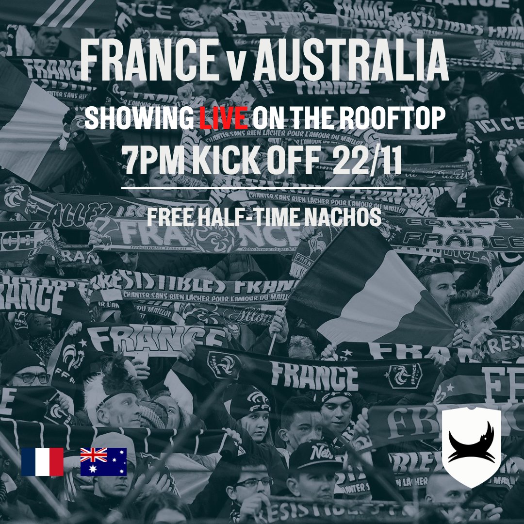 doghousemanc's tweet image. Showing live on our rooftop ⚽

Argentina vs Saudi Arabia 10am kick off
Denmark vs Tunisia 1pm kick off
Mexico vs Poland 4pm kick off
France vs Australia 7pm kick off

Free half time nachos during all major games

#livesports #freenachos #antisponsor #rooftopbar #worldcup