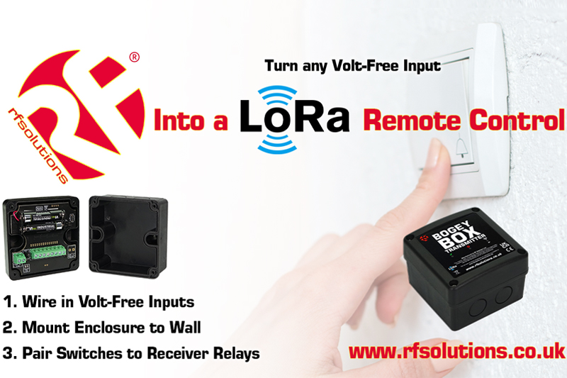 proelectrician's tweet image. RF Solutions unveils new LoRa version of BOGEYBOX - a Long Range RF transmitter

Find out more here - professional-electrician.com/products/rf-so…

@RFSolutionsLtd #BOGEYBOX #RFtransmitter #LoRa