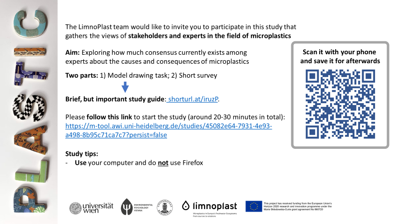 Dear #microplastics community, what is your thought on the #causes and #consequences of the #microplastics. Take part in fun activity, a small drawing task and a survey (use laptop). m-tool.awi.uni-heidelberg.de/studies/45082e…