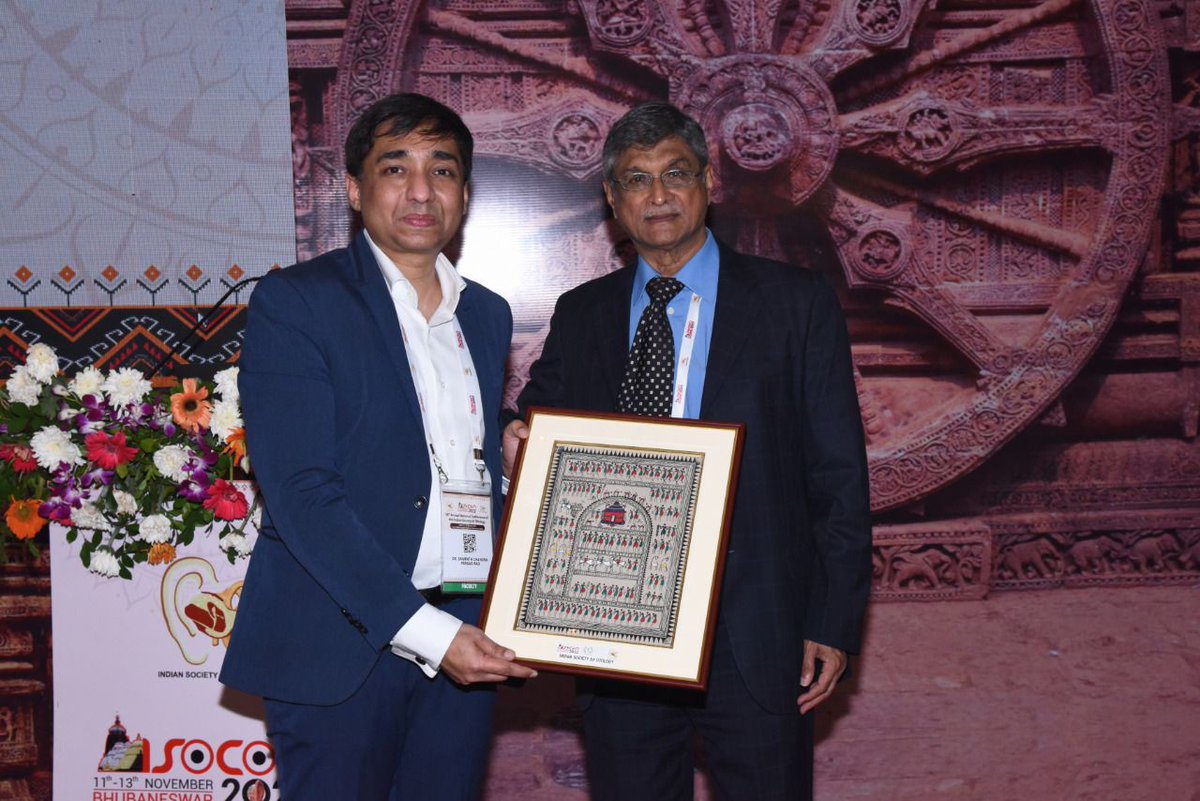 BHNS_blr's tweet photo. Glimpses from #ISOCON 2022!
Dr. Sampath Chandra Prasad Rao @sampathcp1 was invited as the Guest Speaker at the 30th Annual ISOCON at Bhubaneshwar, Odisha!
Team BHNS- Dr. Ajay Bhandarkar @docajay and Dr. Rakshita Kamath were invited as speakers too!
#Conference #orissa https://t.co/zmmObCTCpv