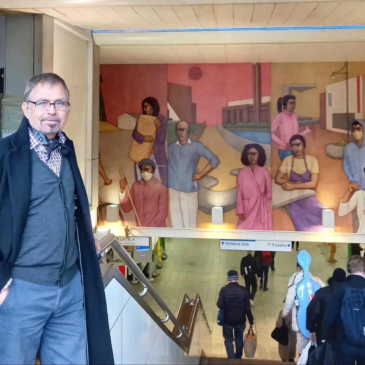 RBA Member News 🎖️

HonRBA Member Shanti Panchal has been chosen to display his work at Brixton Station, as well as on posters in the London Underground.

Panchal is being interviewed tonight online by David Glasser and invites you to book tickets to listen in. Link in Bio!