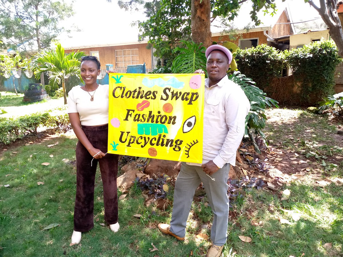 Chepchumba_C's tweet photo. Fast fashion emphasises making fashion trends quickly and as cheap as possible encouraging overconsumption. Be part of #ConsciousConsumerism this #MakeSmthngWeek https://t.co/3eLBAuUH7r
