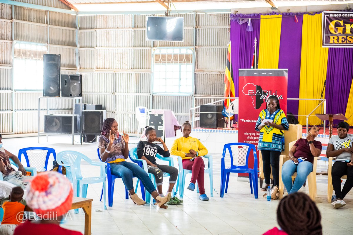 Badili_A's tweet photo. Over the years Badili Africa remains passionate and committed towards providing platforms for young women and #Chamawomen in urban informal settlements through hosting powerful women from different spheres of influence in civic dialogues, this helps the women learn, interact and https://t.co/L1lG5PNDJe