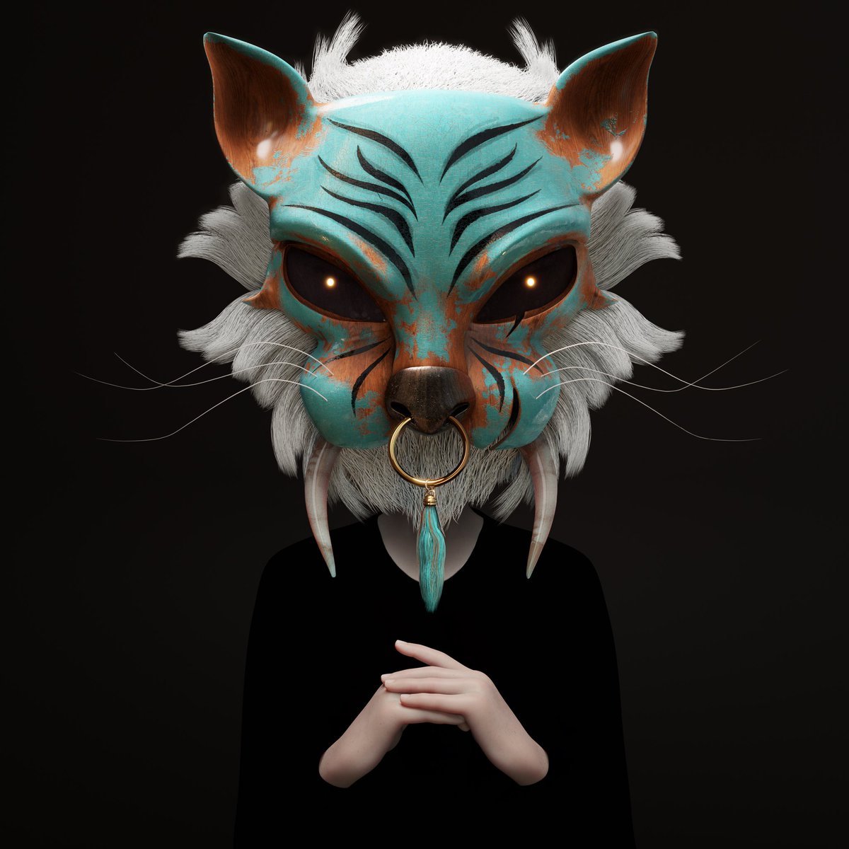 RubenIreland's tweet photo. Possibly my new personal favourite Wildling, and KÅro’s too, what do you think? 🐅🐅🦋👁️💍 #wildlings https://t.co/SsXaaV1NrN